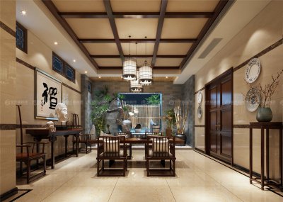 越湖名邸別墅裝修