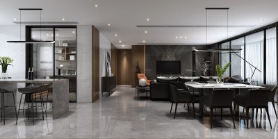 白塘壹號現代簡約裝修