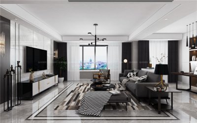 湖濱壹號180平現(xiàn)代