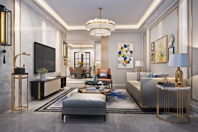 橘子國138㎡裝修設計