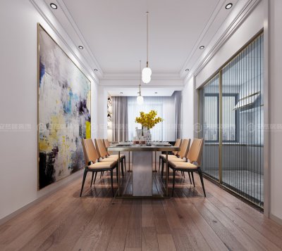 雍和苑143㎡裝修設計