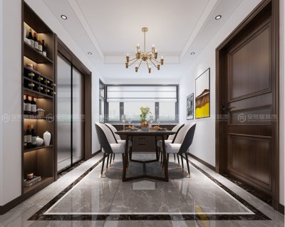 中梁香緹128㎡裝修設計