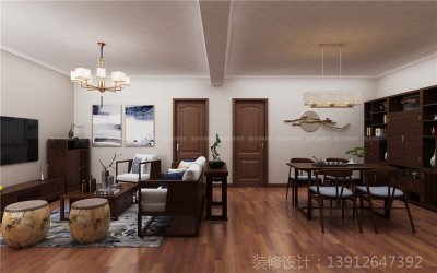 福馬小區中式裝修