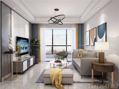 合景峰匯95平全包裝修