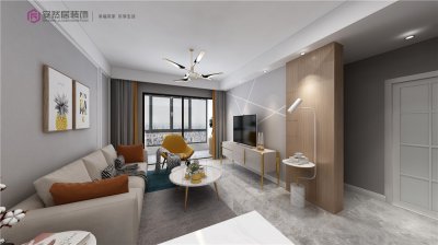 南山維拉95平裝修設計