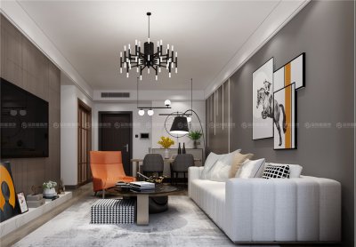 花語(yǔ)江南80平局部改造