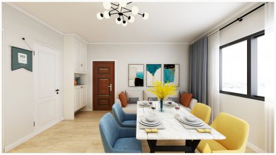 楊枝新村80平裝修設計