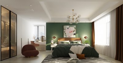 星光耀117平現代裝修