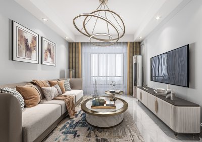 嘉譽山90平現(xiàn)代輕奢