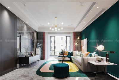 橡樹(shù)灣130平現(xiàn)代裝修