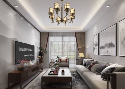 永昌花園120平新中式