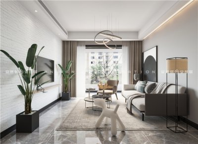 南山楠98平現代簡約