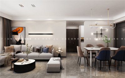 惠宇華庭110平簡約風