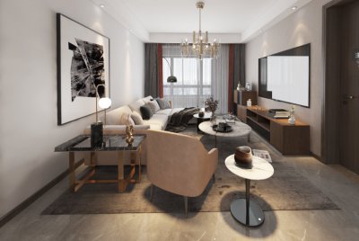 明珠花苑現代簡約