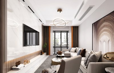 蘇州灣景苑138平現代