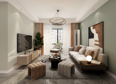 湖心溪岸95平現(xiàn)代