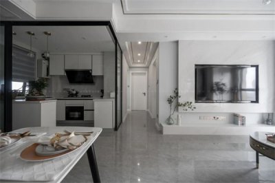 魯能公館95㎡復(fù)古北歐