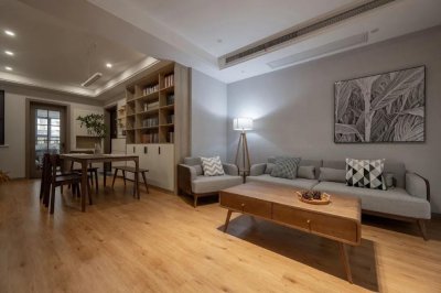 悅峰花園120㎡現代風