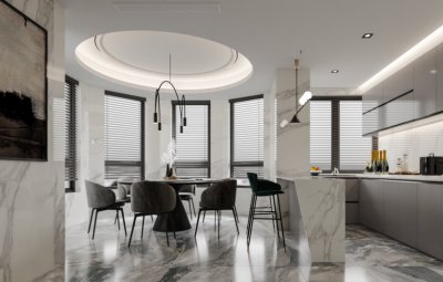 香湖苑240平現代