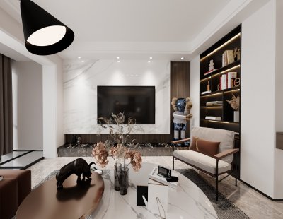 上湖名著138平簡約風(fēng)