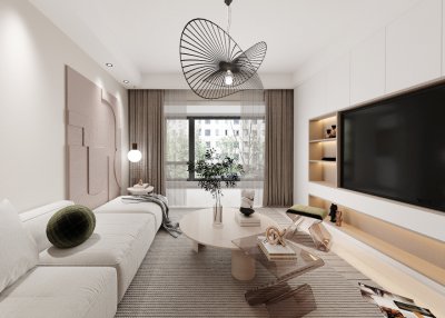 聯發棠頌120平奶油風