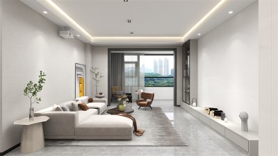 水城花園130平現(xiàn)代