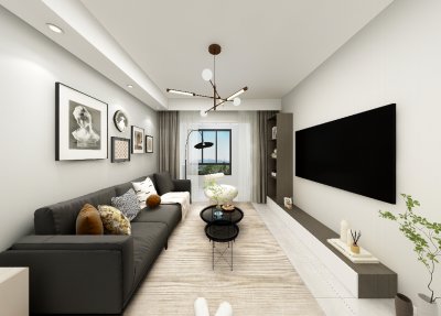 河風(fēng)印月83平簡約