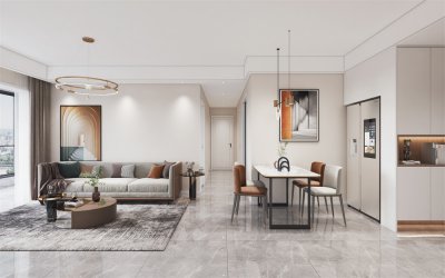 蔚藍四季87平現代