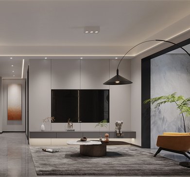 河風(fēng)印月83平簡約