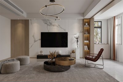 橡樹灣140㎡現(xiàn)代簡約