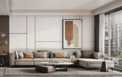 蔚藍四季120 平現代