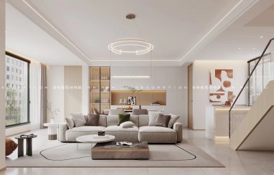 蘇州灣天鉑109㎡現代