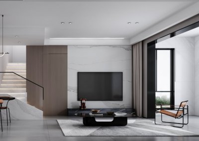 和雍景園160平現(xiàn)代風(fēng)