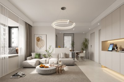 利景華庭80平現(xiàn)代