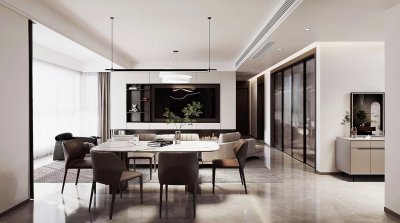 尊域雅苑140平現代