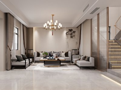 和沁園335㎡新中式