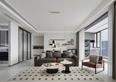 理想城95平現代風