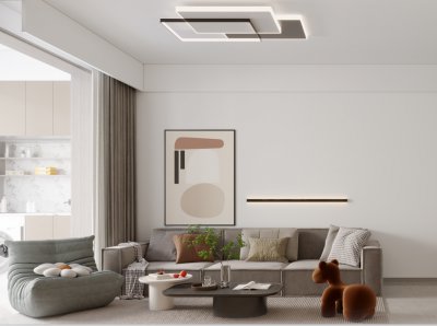 理想城85㎡現(xiàn)代